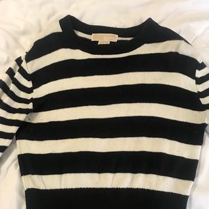 Michael Kors fitted cropped sweater